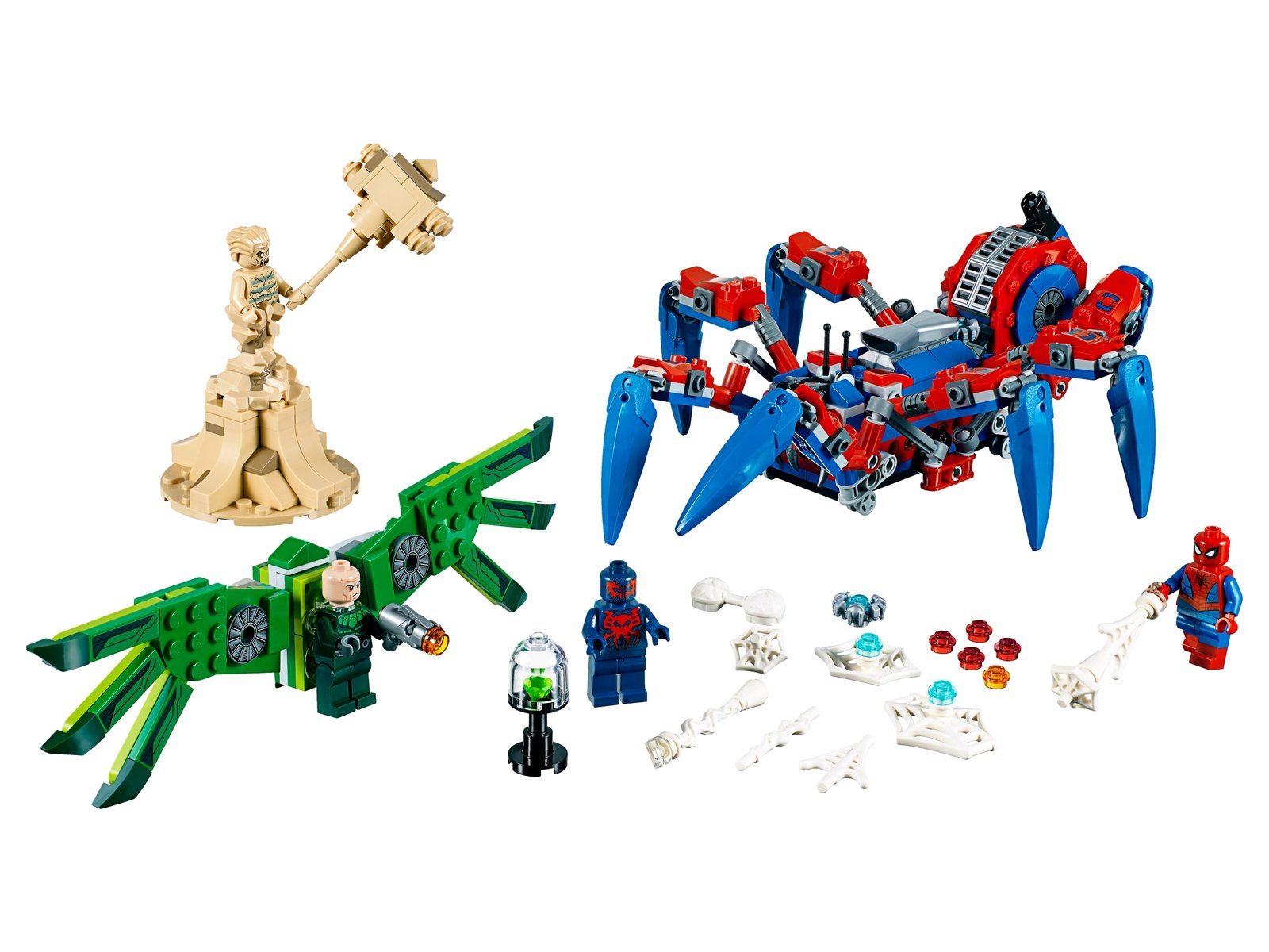 Construye una araña de Lego con pocas piezas: ¡diversión garantizada!