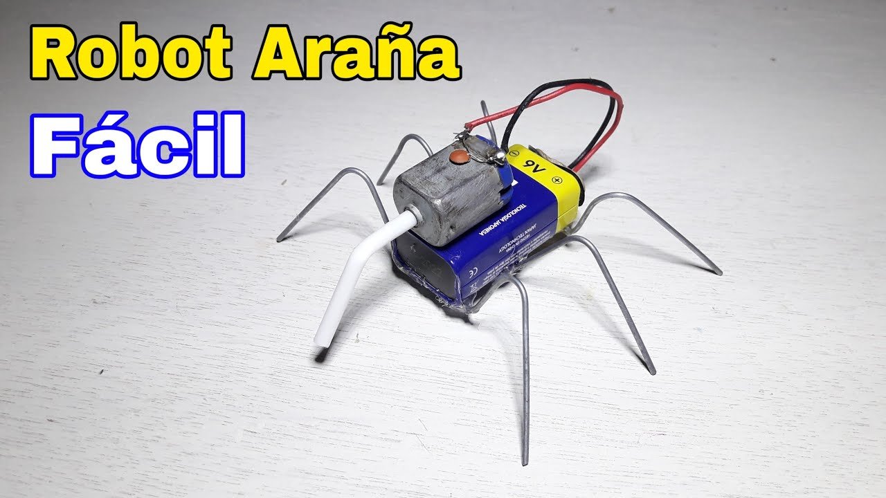 Guía construcción de robot araña a control remoto: pasos y consejos clave